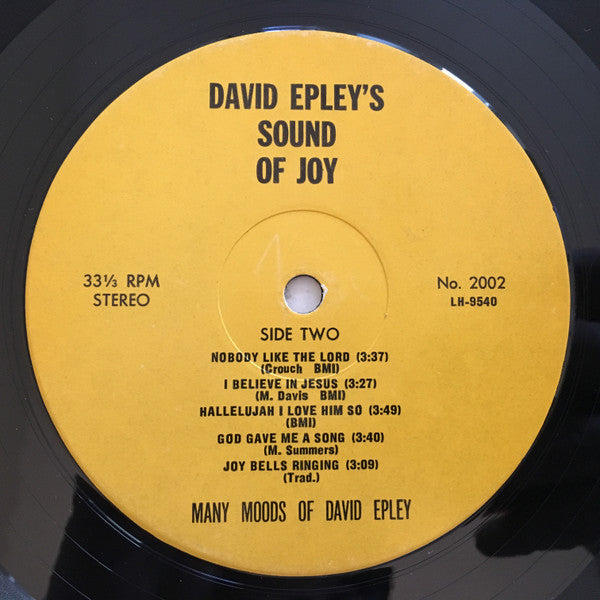 David Epley - The Many Moods Of David Epley - LP