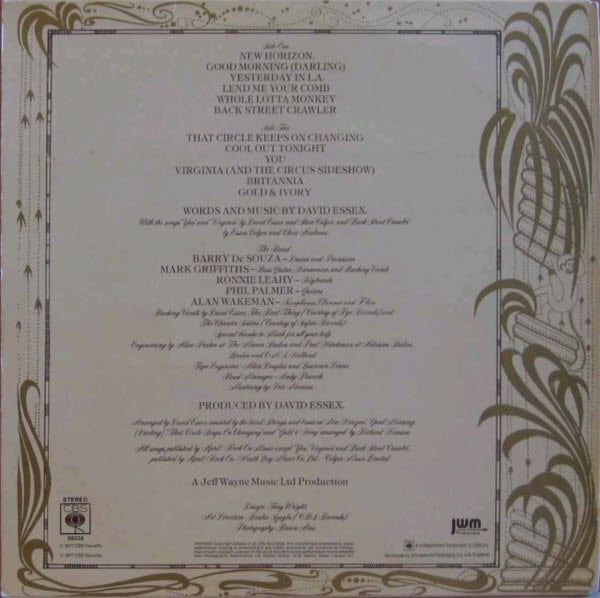 David Essex - Gold & Ivory - LP
