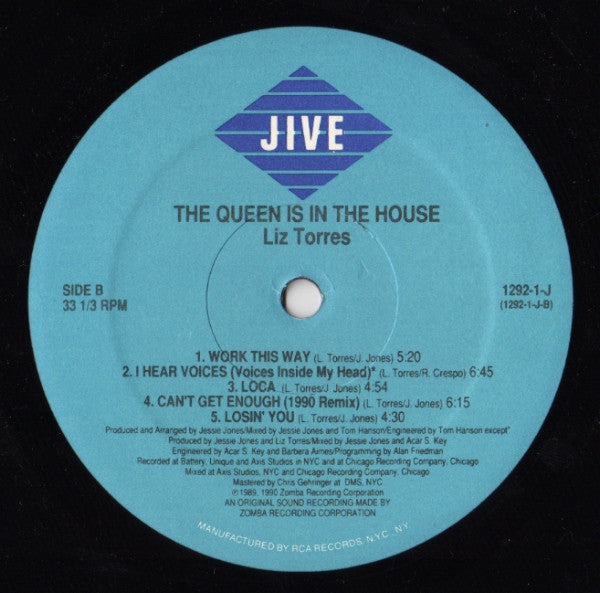 Liz Torres - The Queen Is In The House - LP