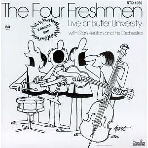 The Four Freshmen With Stan Kenton And His Orchestra - Live At Butler University - LP