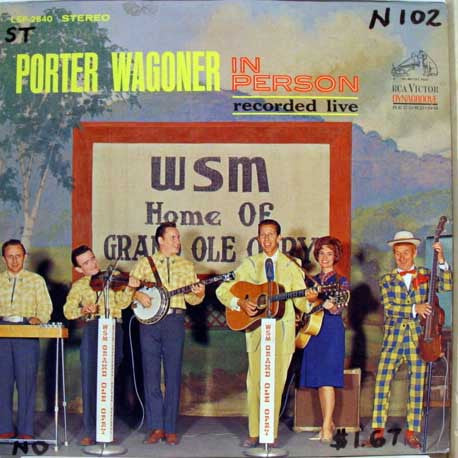 Porter Wagoner - In Person Recorded Live - LP