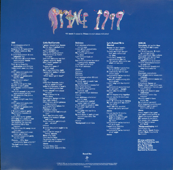 Prince - 1999 - LP