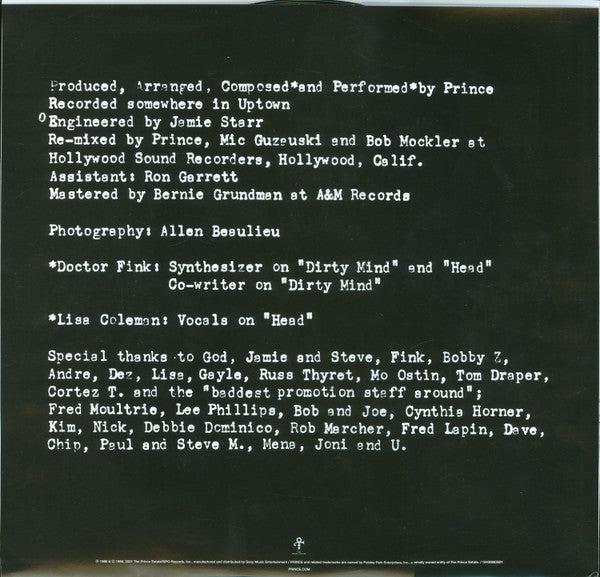 Prince - Dirty Mind - LP