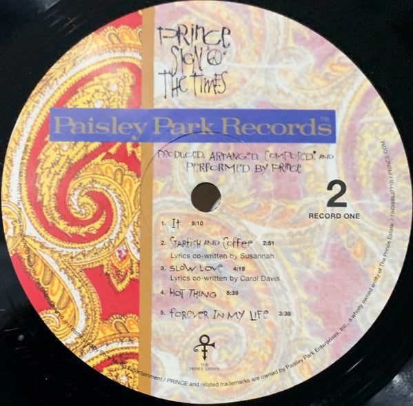 Prince - Sign "O" The Times - LP