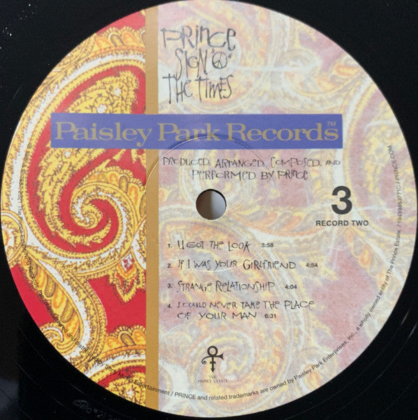 Prince - Sign "O" The Times - LP