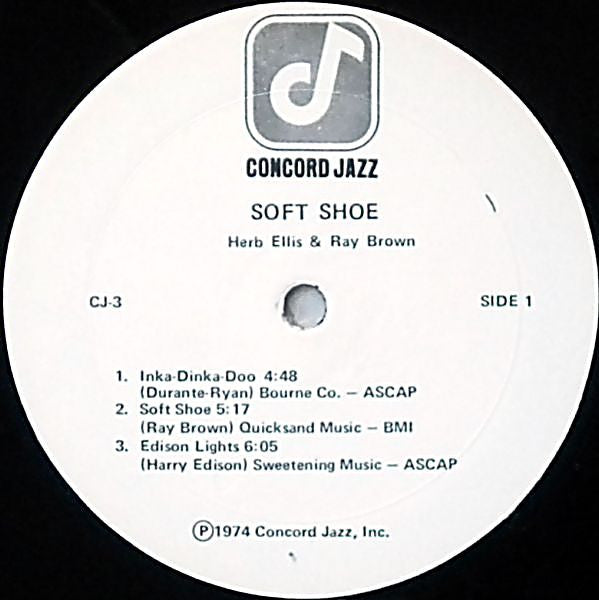 Herb Ellis & Ray Brown - Soft Shoe - LP