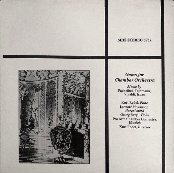 Pro Arte Chamber Orchestra Munich*, Kurt Redel - Gems for Chamber Orchestra - LP