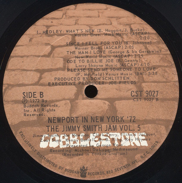 Various - Newport In New York '72 (The Jimmy Smith Jam, Vol 5)