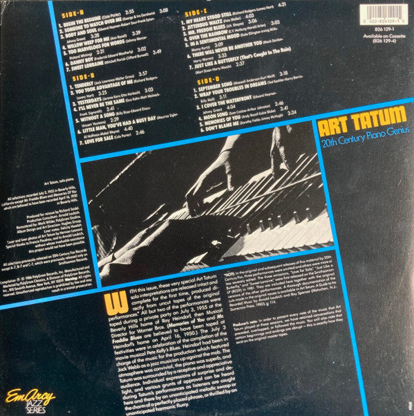 Art Tatum - 20th Century Piano Genius - LP
