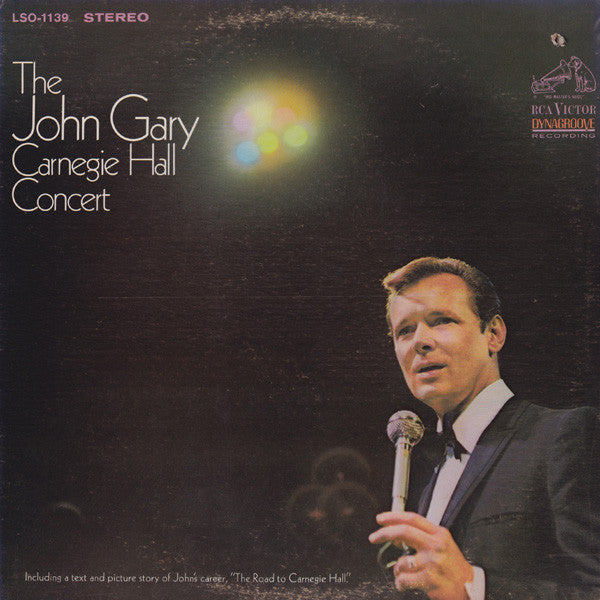John Gary - Carnegie Hall Concert - LP