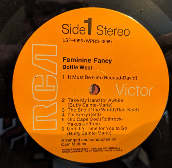 Dottie West - Feminine Fancy - LP