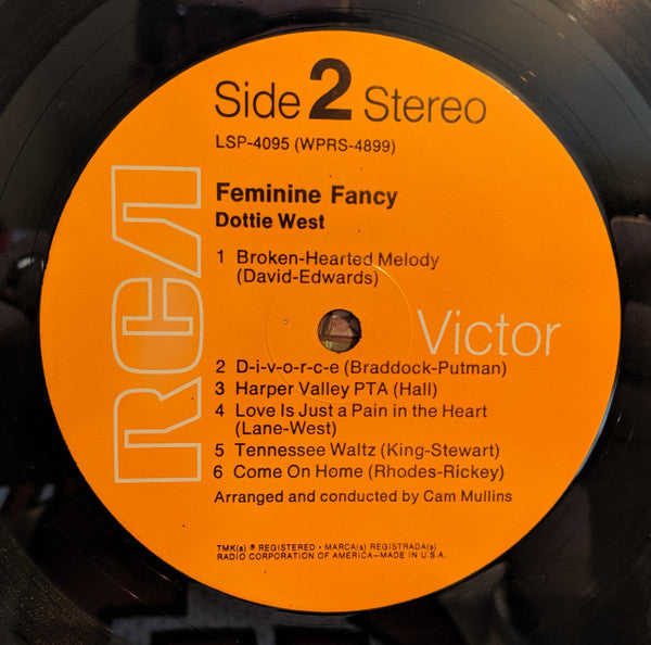 Dottie West - Feminine Fancy - LP