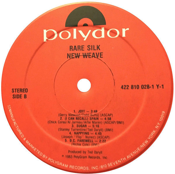 Rare Silk - New Weave - LP