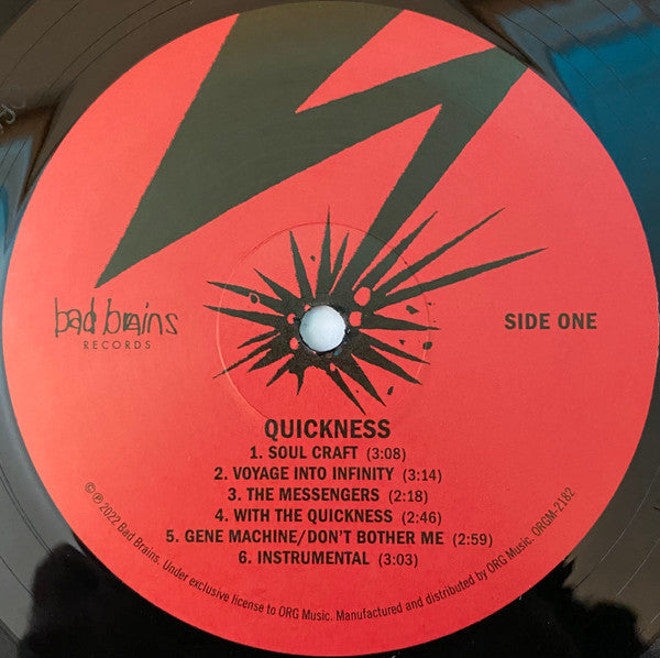 Bad Brains - Quickness - LP