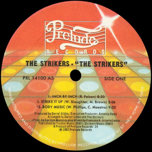 The Strikers - The Strikers - LP