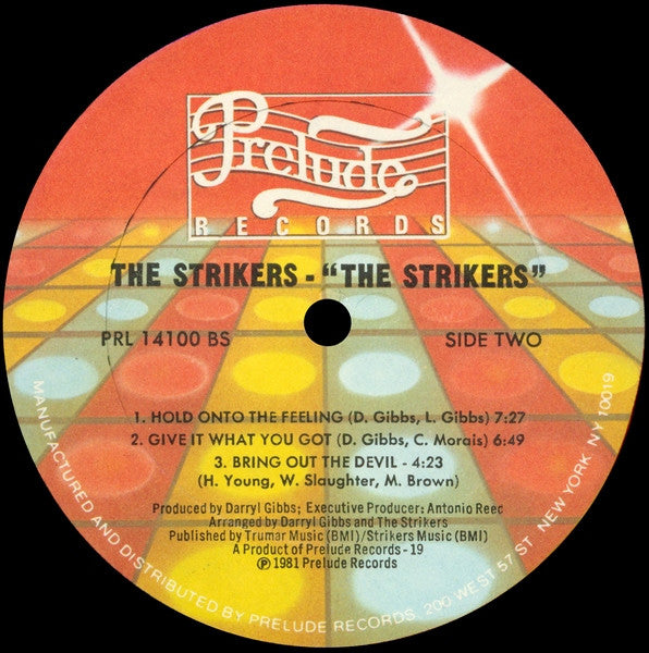 The Strikers - The Strikers - LP