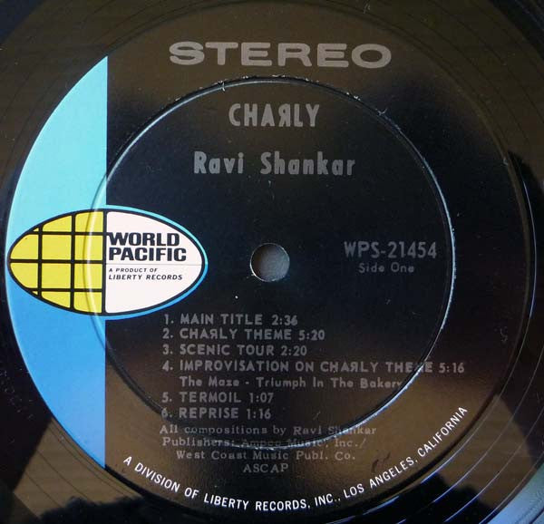 Ravi Shankar - Charly - LP