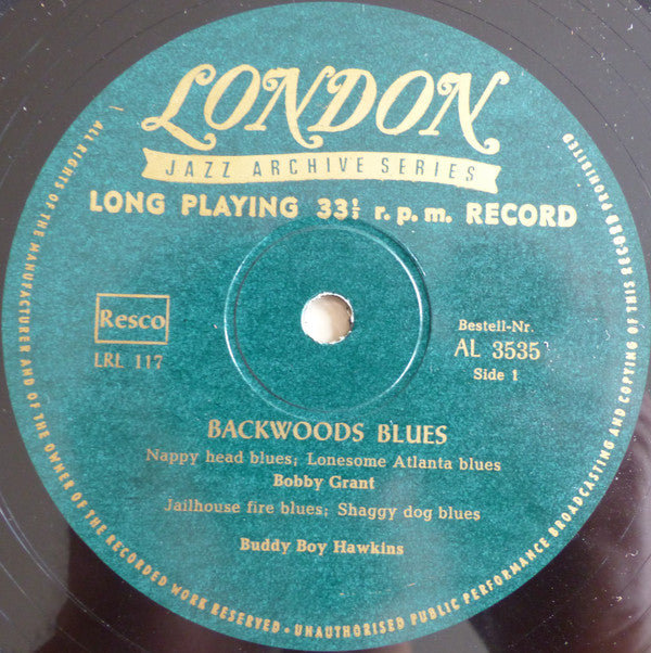 Various - Backwoods Blues - LP