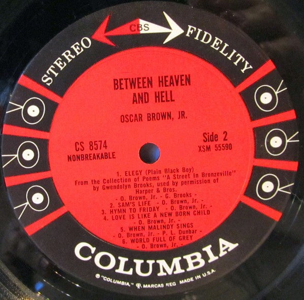 Oscar Brown, Jr.* - Between Heaven And Hell - LP