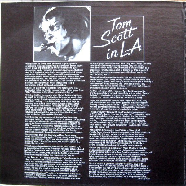 Tom Scott - Tom Scott In L.A. - LP