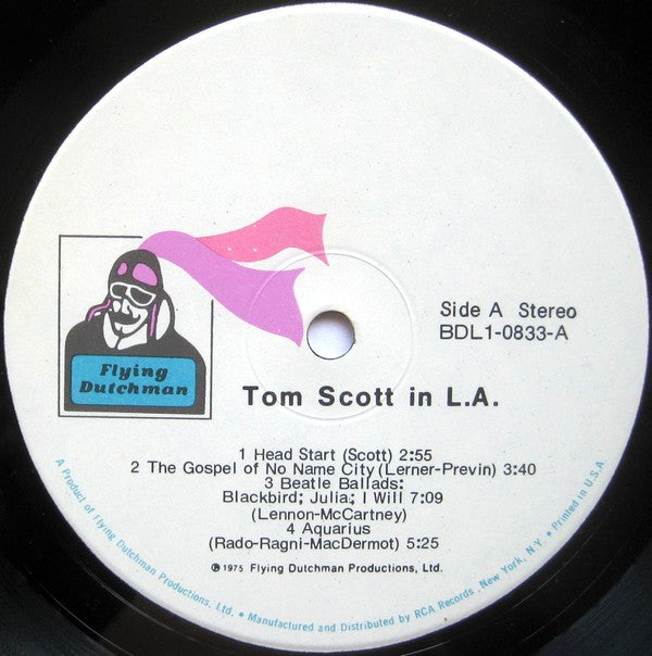 Tom Scott - Tom Scott In L.A. - LP