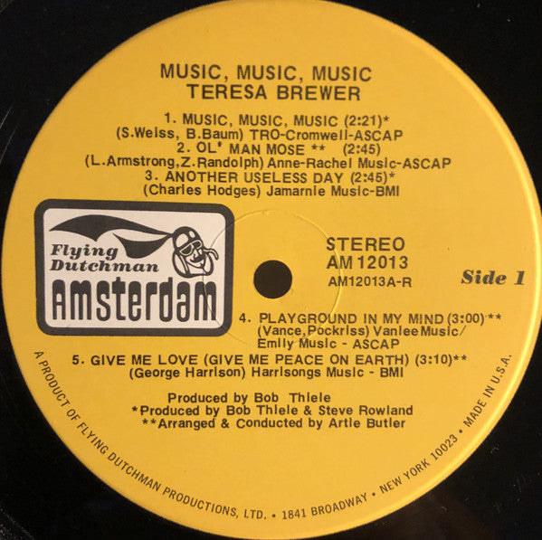 Teresa Brewer - Music, Music, Music - LP