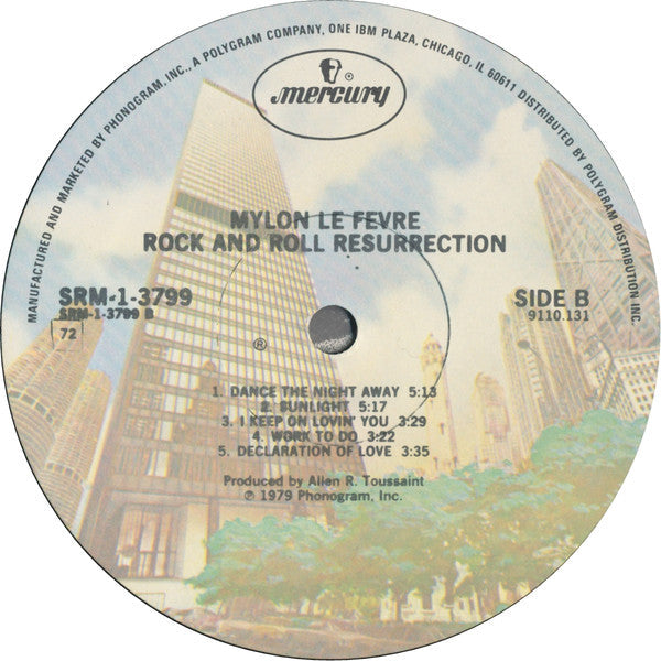 Mylon LeFevre - Rock & Roll Resurrection - LP