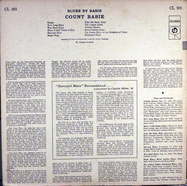 Count Basie And His Orchestra* - Blues By Basie - LP