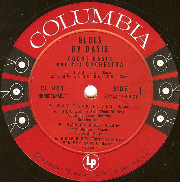 Count Basie And His Orchestra* - Blues By Basie - LP