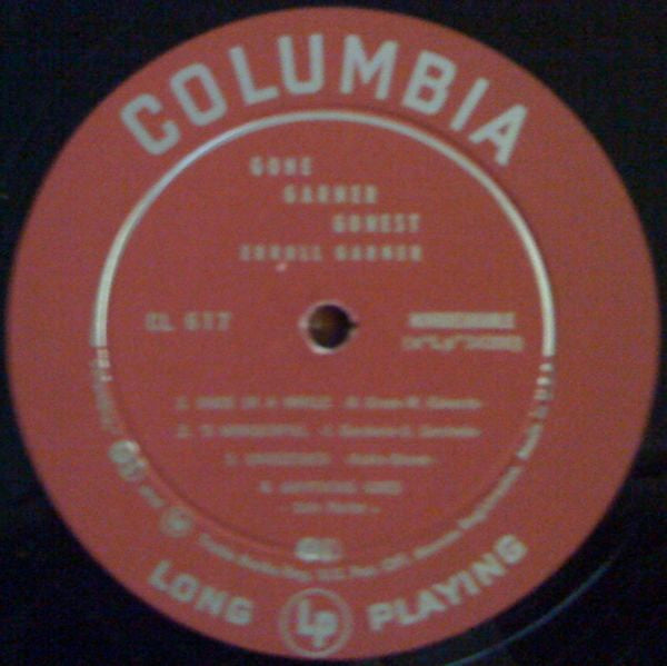 Erroll Garner - Gone-Garner-Gonest - LP