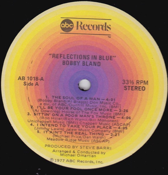 Bobby Bland - Reflections In Blue - LP