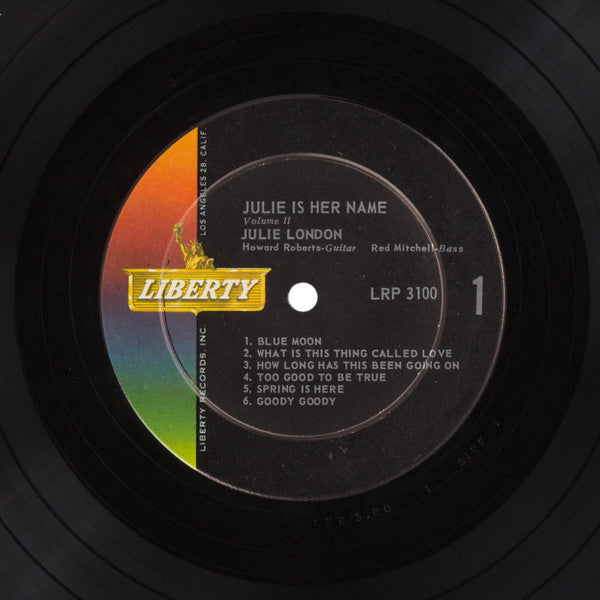 Julie London - Julie Is Her Name Volume II - LP
