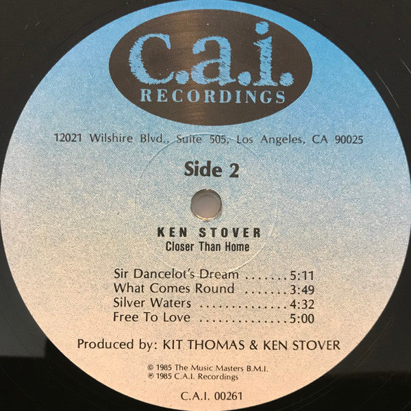 Ken Stover - Closer Than Home - LP