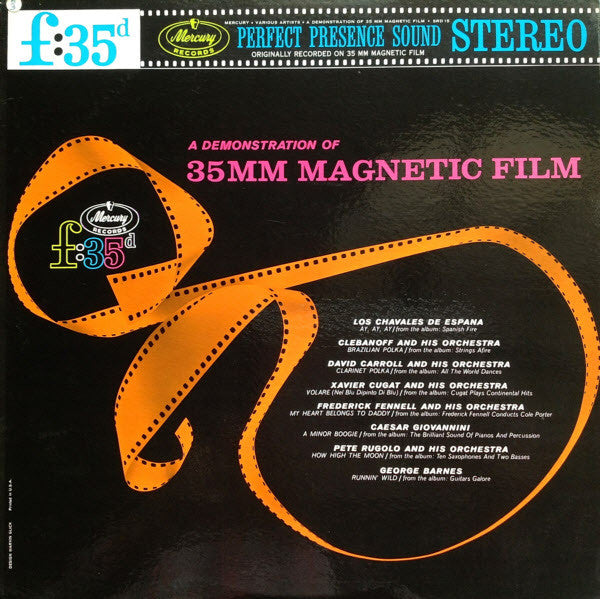 Various - A Demonstration Of 35MM Magnetic Film - LP