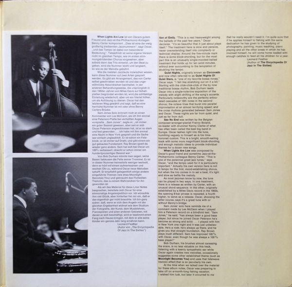 Oscar Peterson - Travelin' On - LP