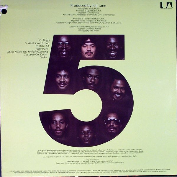 Brass Construction - Brass Construction 5 - LP