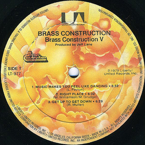 Brass Construction - Brass Construction 5 - LP