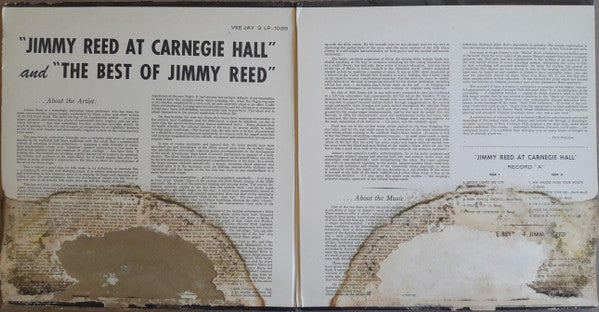 Jimmy Reed - Jimmy Reed At Carnegie Hall / The Best Of Jimmy Reed - LP