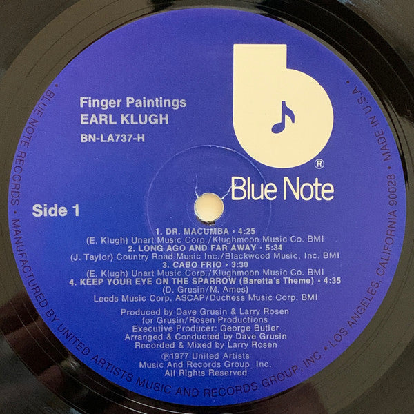 Earl Klugh - Finger Paintings - LP