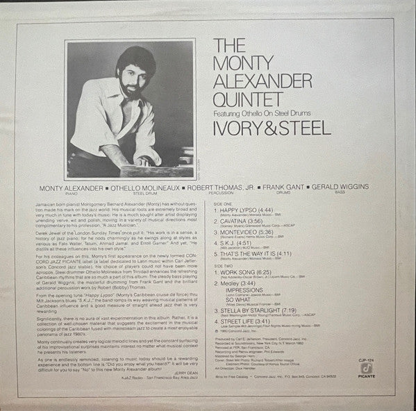 The Monty Alexander Quintet - Ivory & Steel - LP