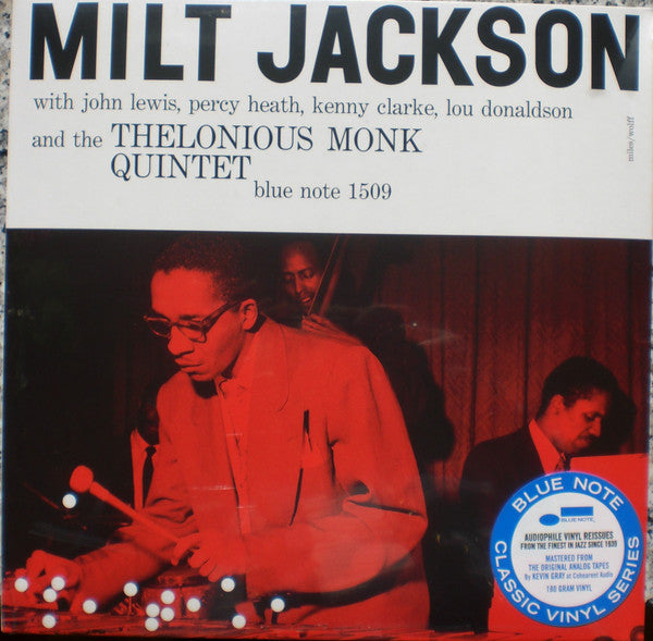 Milt Jackson With John Lewis , Percy Heath, Kenny Clarke, Lou Donaldson And The Thelonious Monk Quintet - Milt Jackson With John Lewis, Percy Heath, Kenny Clarke, Lou Donaldson And The Thelonious Monk Quintet - LP