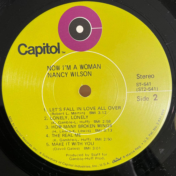 Nancy Wilson - Now I'm A Woman - LP