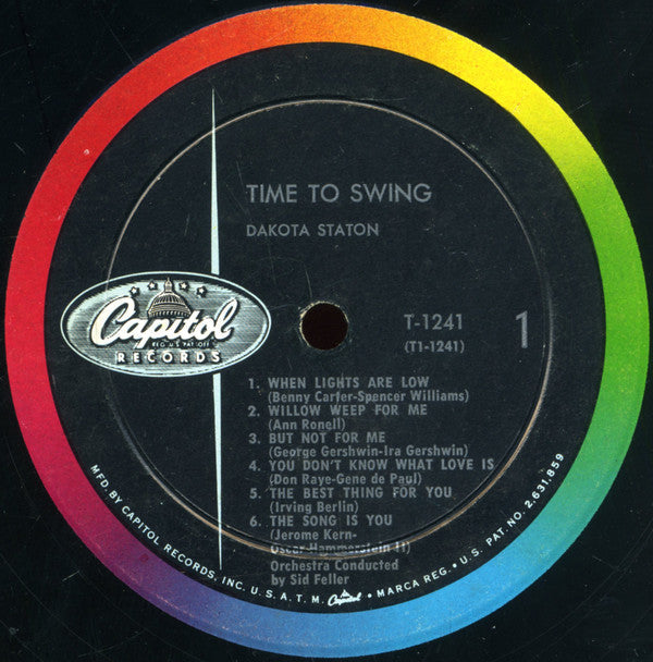 Dakota Staton - Time To Swing - LP