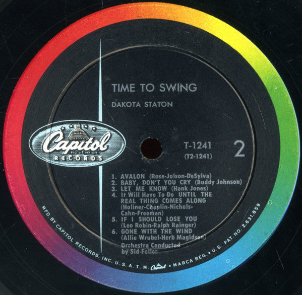 Dakota Staton - Time To Swing - LP