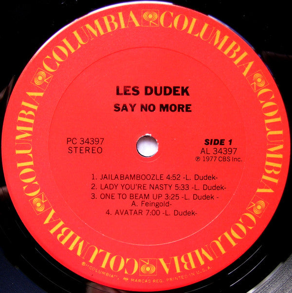 Les Dudek - Say No More - LP