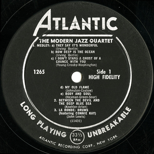 The Modern Jazz Quartet - The Modern Jazz Quartet - LP