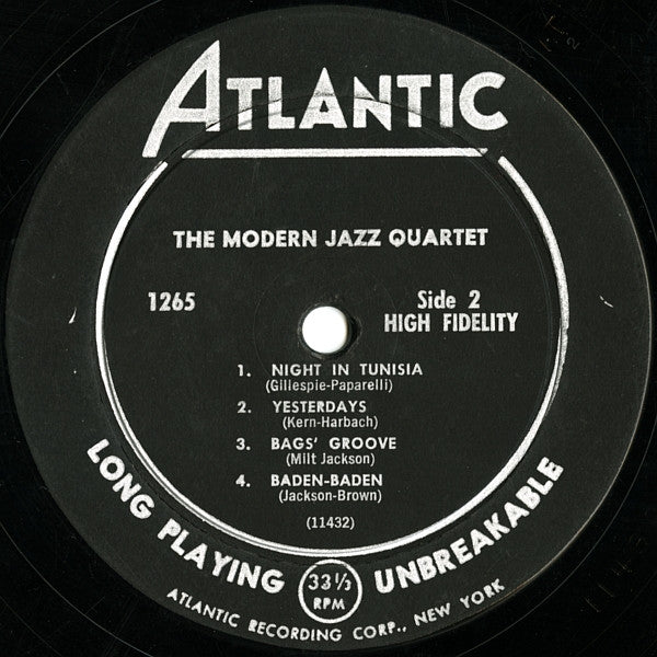 The Modern Jazz Quartet - The Modern Jazz Quartet - LP