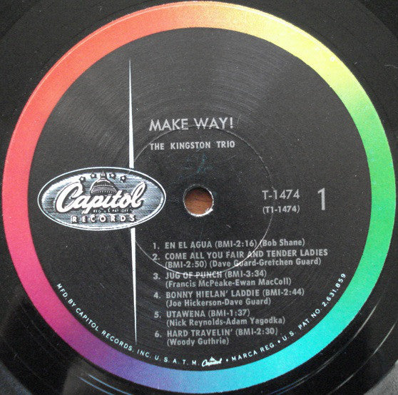 The Kingston Trio* - Make Way! - LP