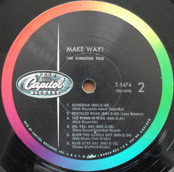 The Kingston Trio* - Make Way! - LP