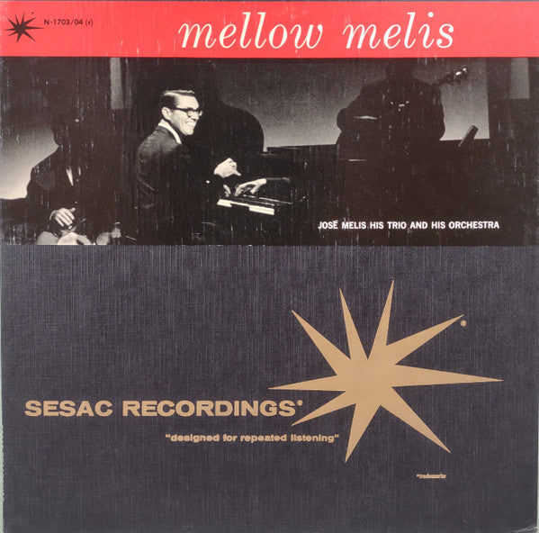 José Melis And His Orchestra - Mellow Melis - LP